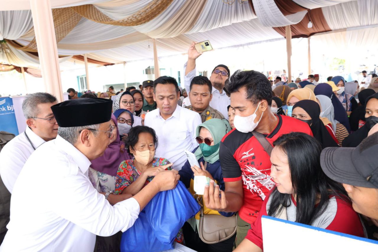 Pemkot Tangsel Buka Bazar Ramadan di 4 Kecamatan, Benyamin: Warga Antusias Hadir Semoga Terbantu