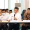 Kepala Dinas Komunikasi dan Informatika Kota Tangsel Tb. Asep Nurdin saat menyampaikan paparannya tentang programnya di Pemilu.