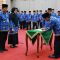 Pj Gubernur Banten Al Muktabar saat melakukan pelantikan 478 pejabat.
