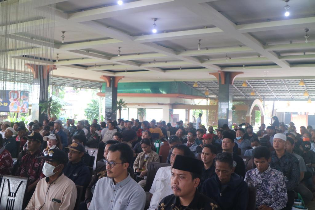 Para peserta sosialisasi empat pilar kebangsaan di Pinang.