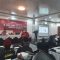 Ananta Wahana saat memaparkan materi sosialisasi 4 pilar MPR RI.