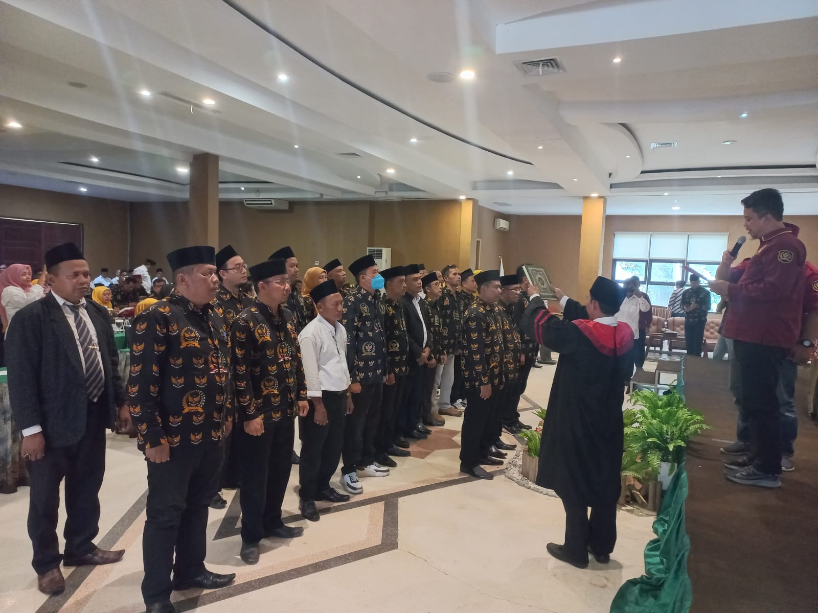 Pelantikan Pengurus Persatuan Anggota Badan Permusyawaratan Desa Seluruh Indonesia (PABPDSI) Banten.