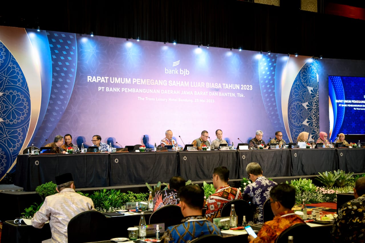 Rapat Umum Pemegang Saham Luar Biasa Tahun 2023 PT Bank Pembangunan Daerah Jawa Barat dan Banten Tbk.