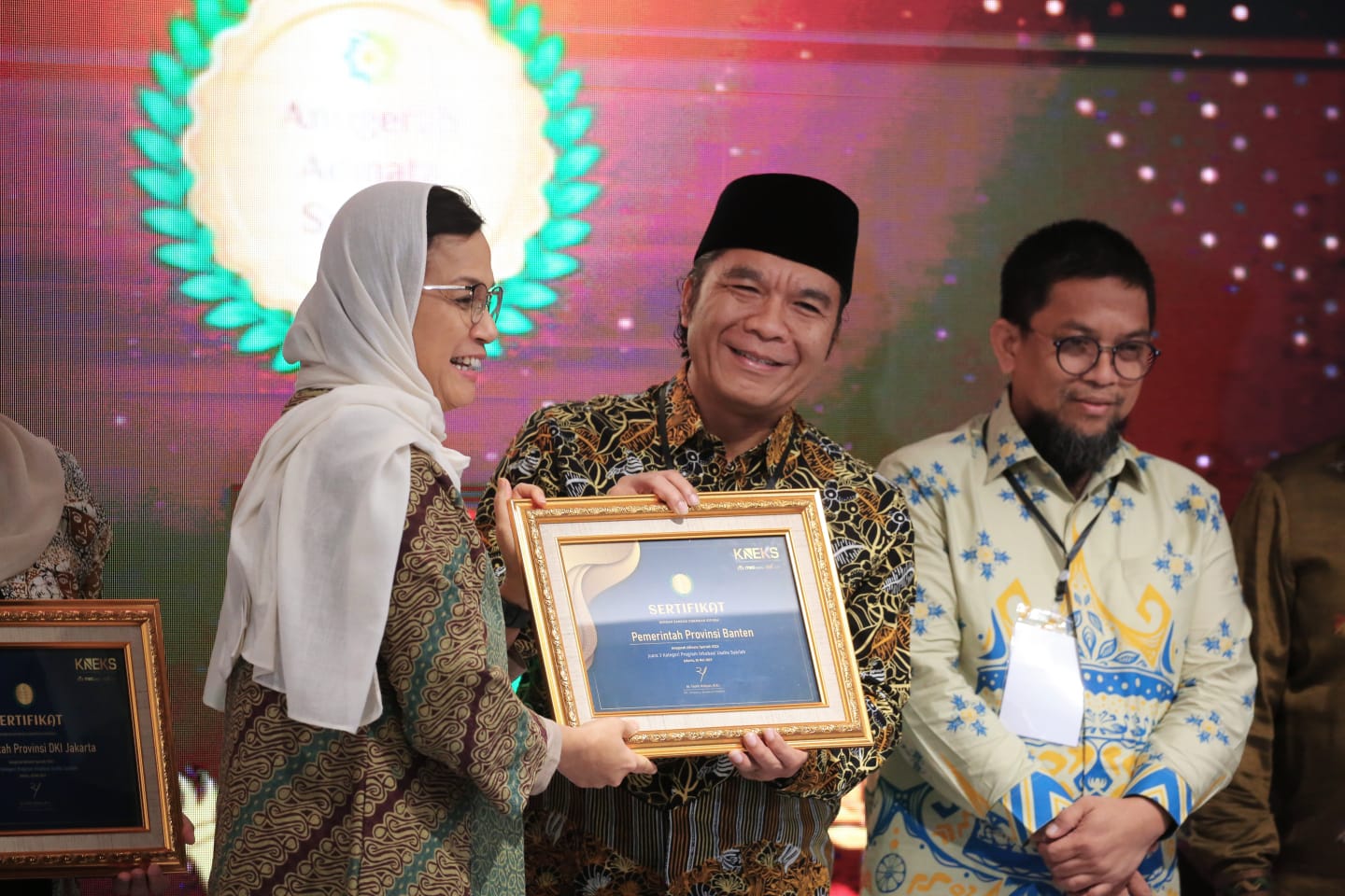 Provinsi Banten Raih Dua Penghargaan Anugerah Adinata Syariah 2023, Al Muktabar Akan Bentuk KDKES