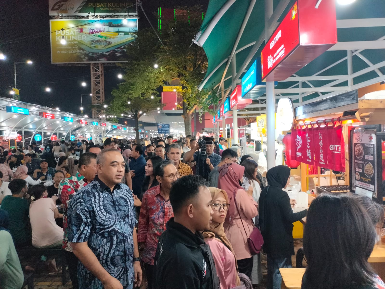 Bupati Zaki Senang Ada Mall UMKM Kuliner di G Town Square Gading Serpong