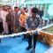 Dewan Muhammad Rizal saat menggunting pita simbolis peresmian pembanguan.