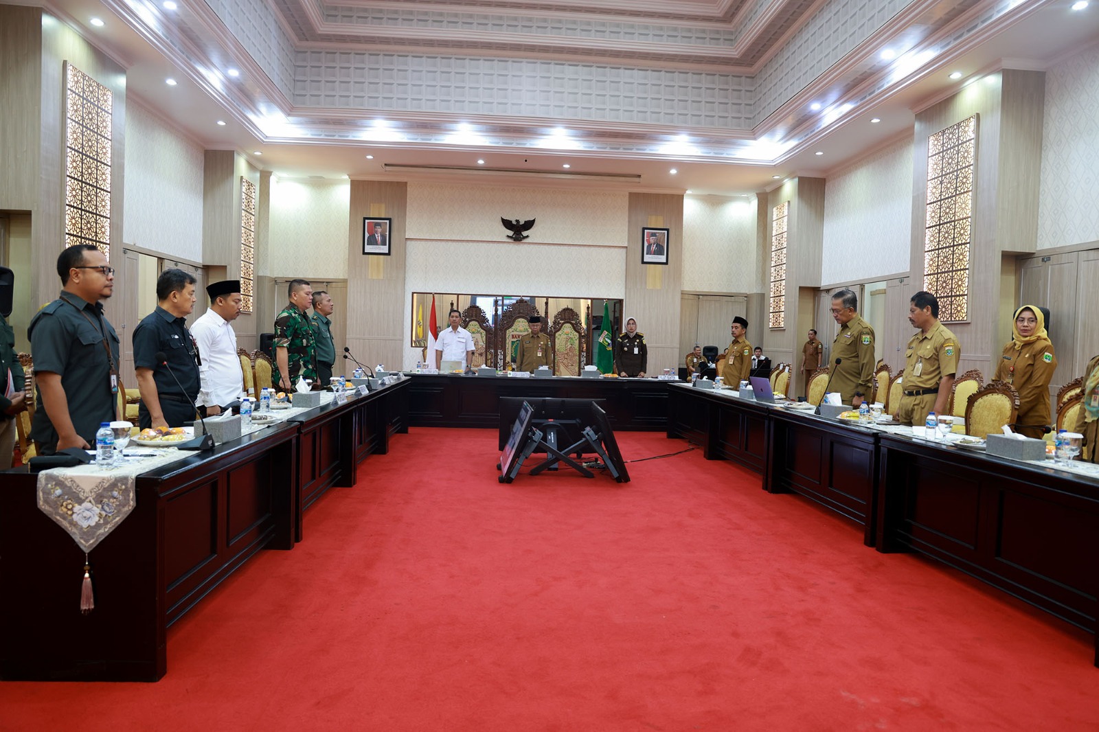 Rapat Pengendalian Inflasi di Banten.