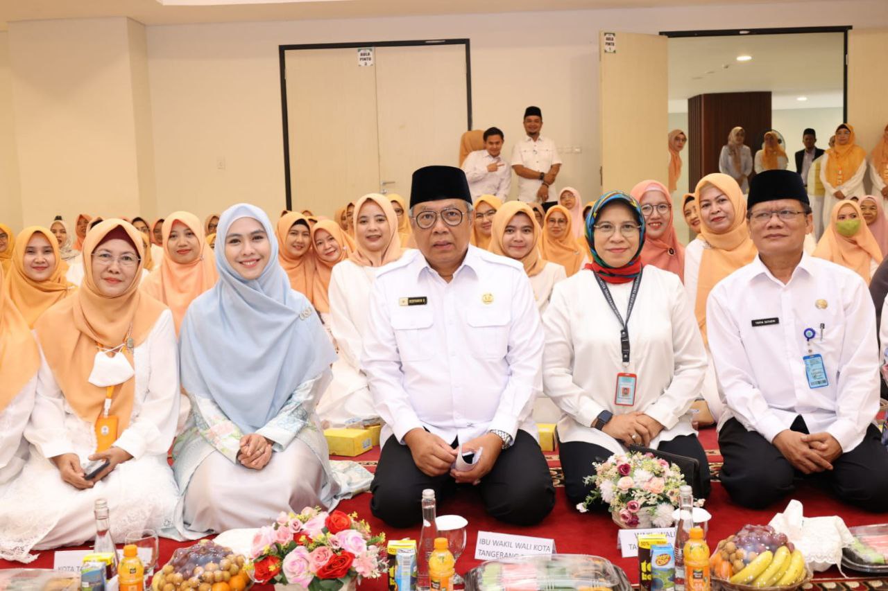 Hadir di Halalbihalal Dharma Wanita Persatuan DWP Tangsel, Benyamin Sampaikan Hal Ini