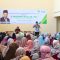 Dewan Muhammad Rizal saat memberikan sambutannya tentang program BPJS Ketenagakerjaan.