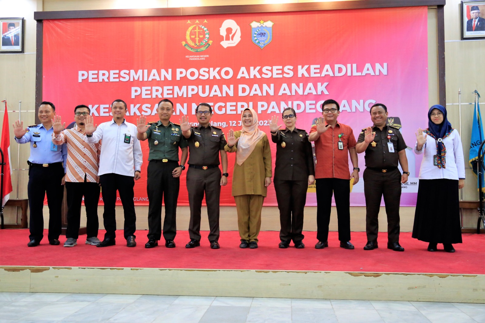 Peresmian Posko Akses Keadilan Perempuan dan Anak di Pandeglang