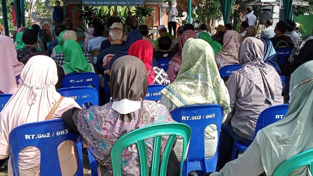 Rano Alfath Ajak Generasi Muda Mengamalkan Nilai-nilai Sosialisasi 4 Pilar MPR RI di Karang Tengah