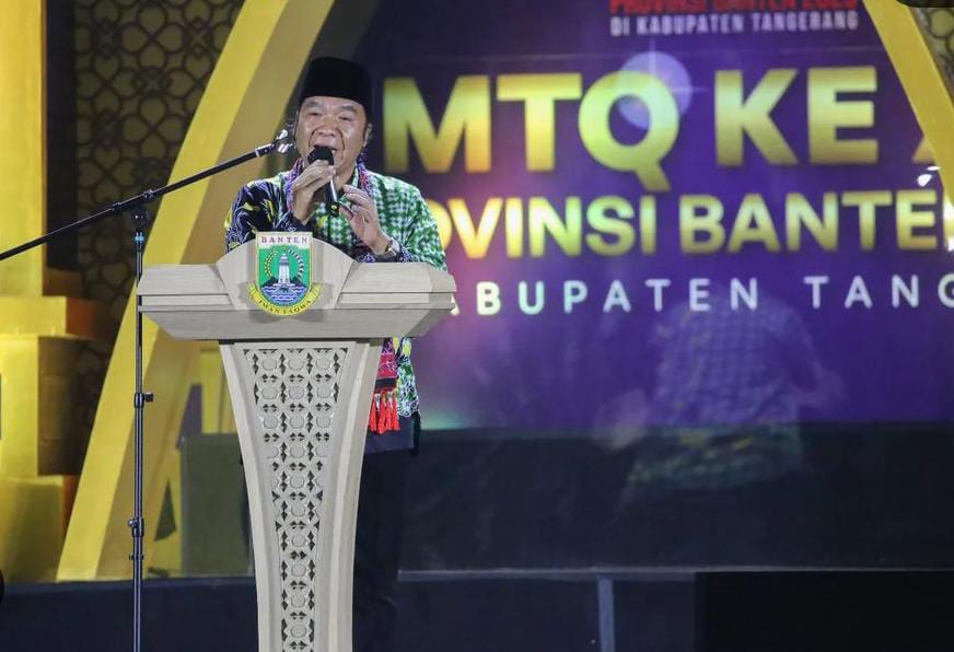 Al Muktabar Resmi Buka MTQ XX Tahun 2023 Provinsi Banten di Kabupaten Tangerang