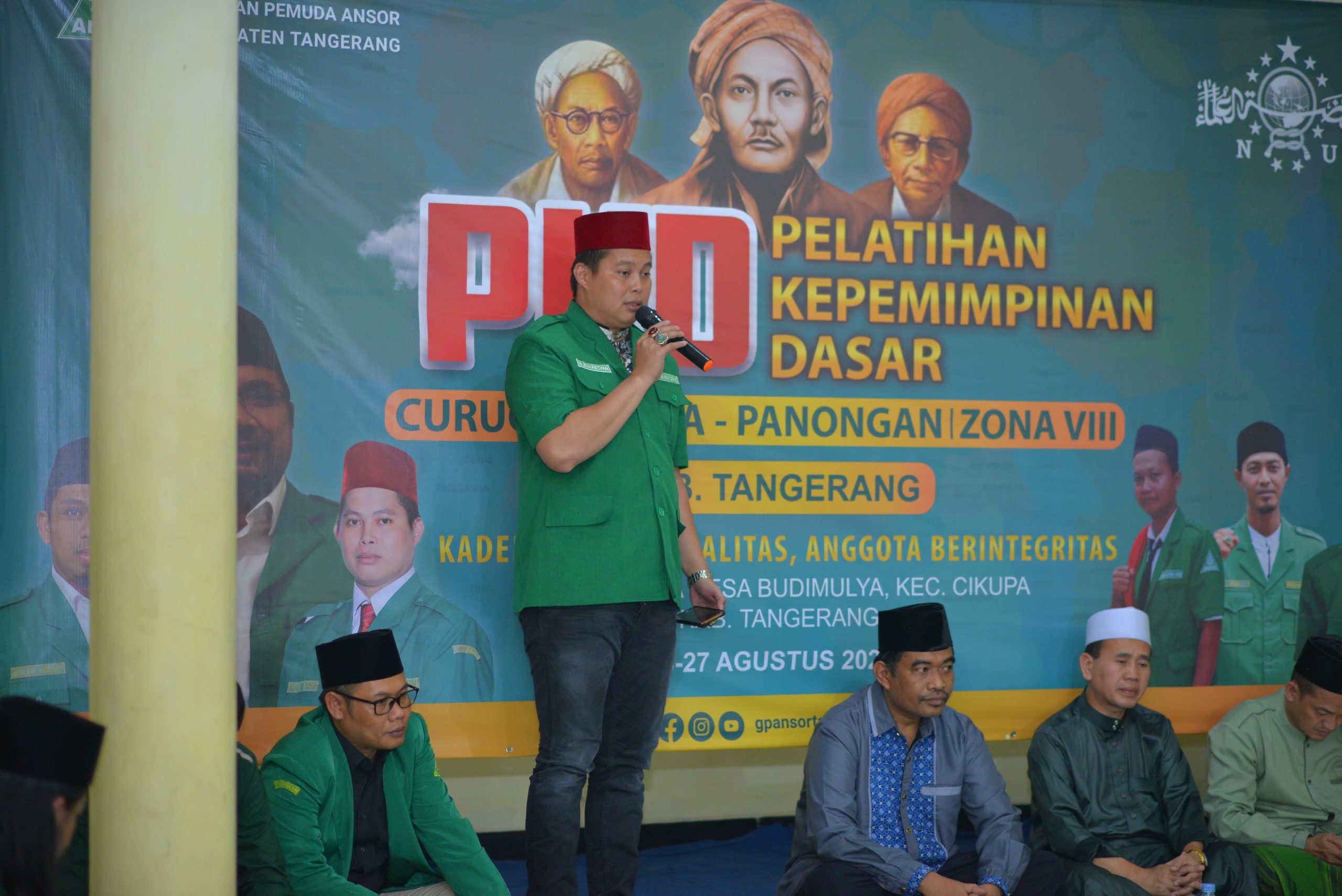 Ketua PC GP Ansor Kabupaten Tangerang, Muhamad Asdiansyah.