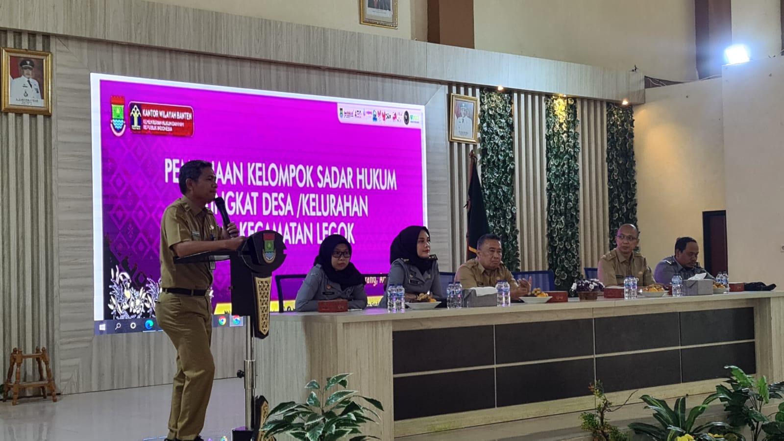 Kecamatan Legok Jadi Pionir Program Poskobangkumis di Kabupaten Tangerang