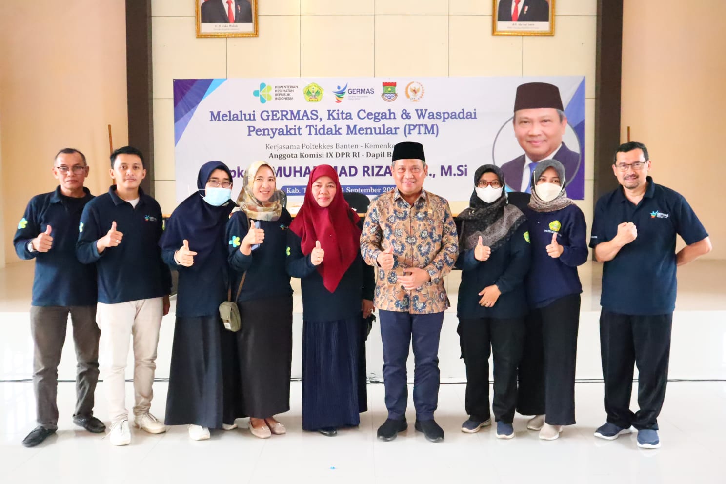 Peduli Kesehatan Masyarakat Kabupaten Tangerang, Muhammad Rizal Komisi IX DPR RI Gencar Sosialisasi Germas