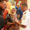 Pj Sekda Banten Vorgojanti bersama Kolonel Laut (P) Dedi Komarudin Kolonel Laut (P) Nopriadi.