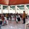 Dewan Muhammad Rizal saat memaparkan materi sosialisasi germas.