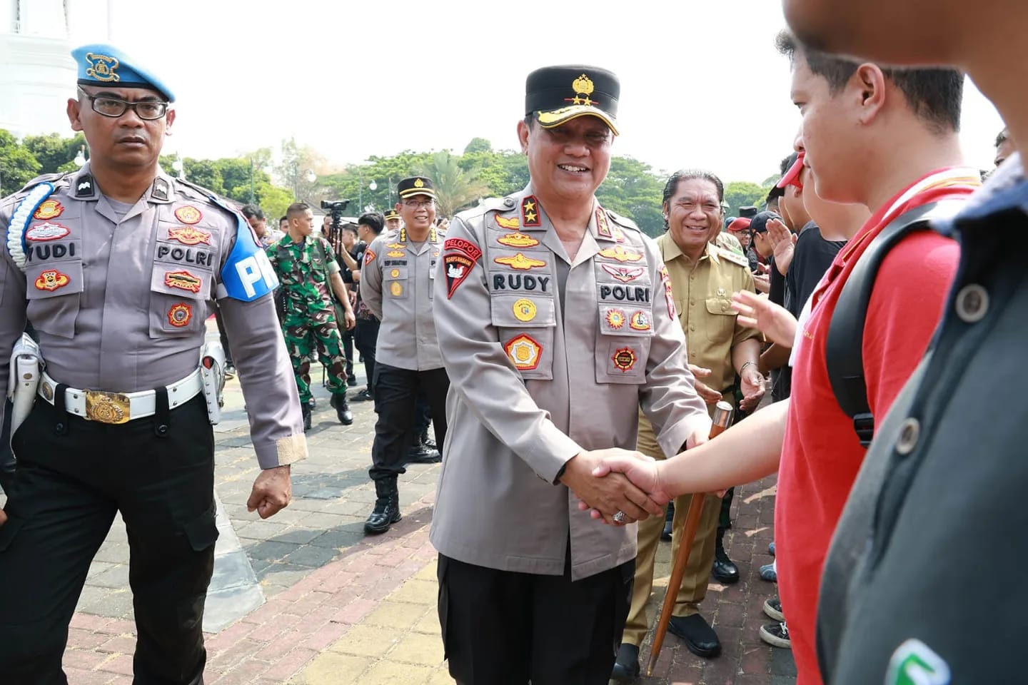 Kapolda Banten Irjen Pol Rudy Heriyanto Adi Nugroho.