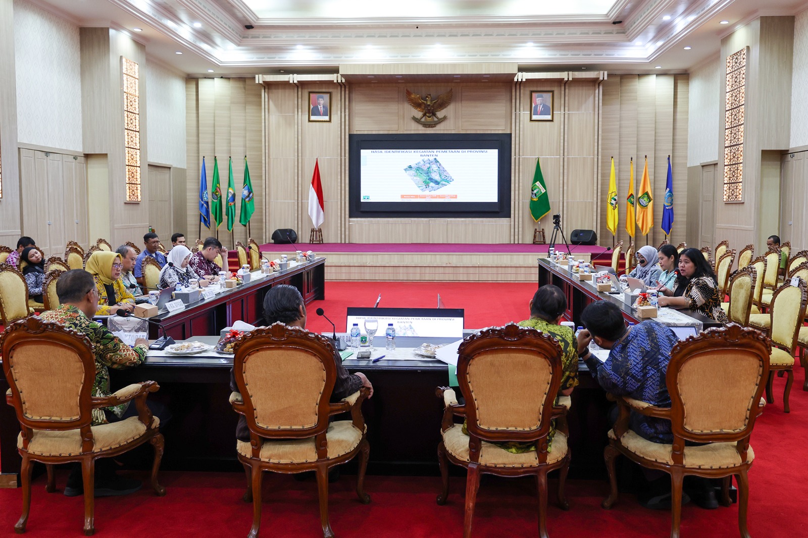 Rapat koordinasi Fokus Area Pengelolaan BMD Banten.