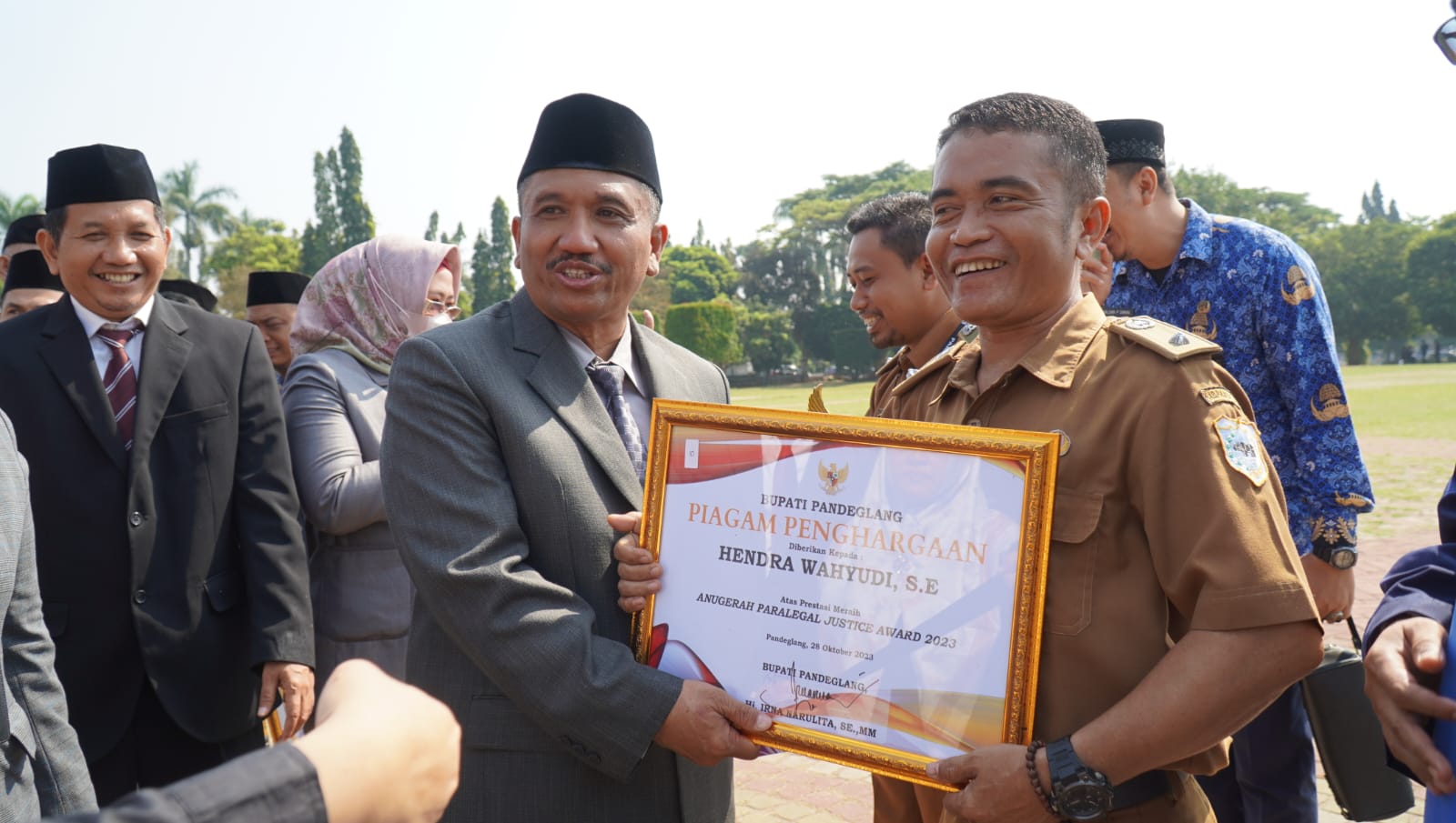 Sekda Ali Fahmi Sumanta Berharap Pemuda Pandeglang Berkontribusi Dalam Pembangunan Daerah