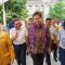 Menkes Budi Gunadi di dampingi Pj Al Muktabar dan pejabat lainnya.
