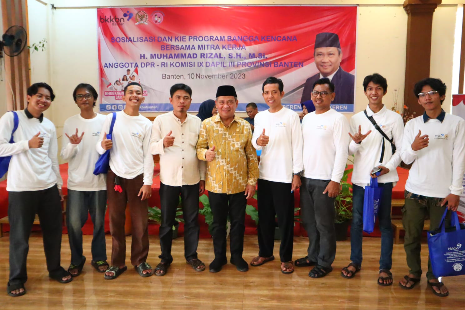 Muhammad Rizal Legislator RI Gelar Sosialisasi Program BKKBN Cegah Stunting, Warga Perumahan Legok Indah Antusias