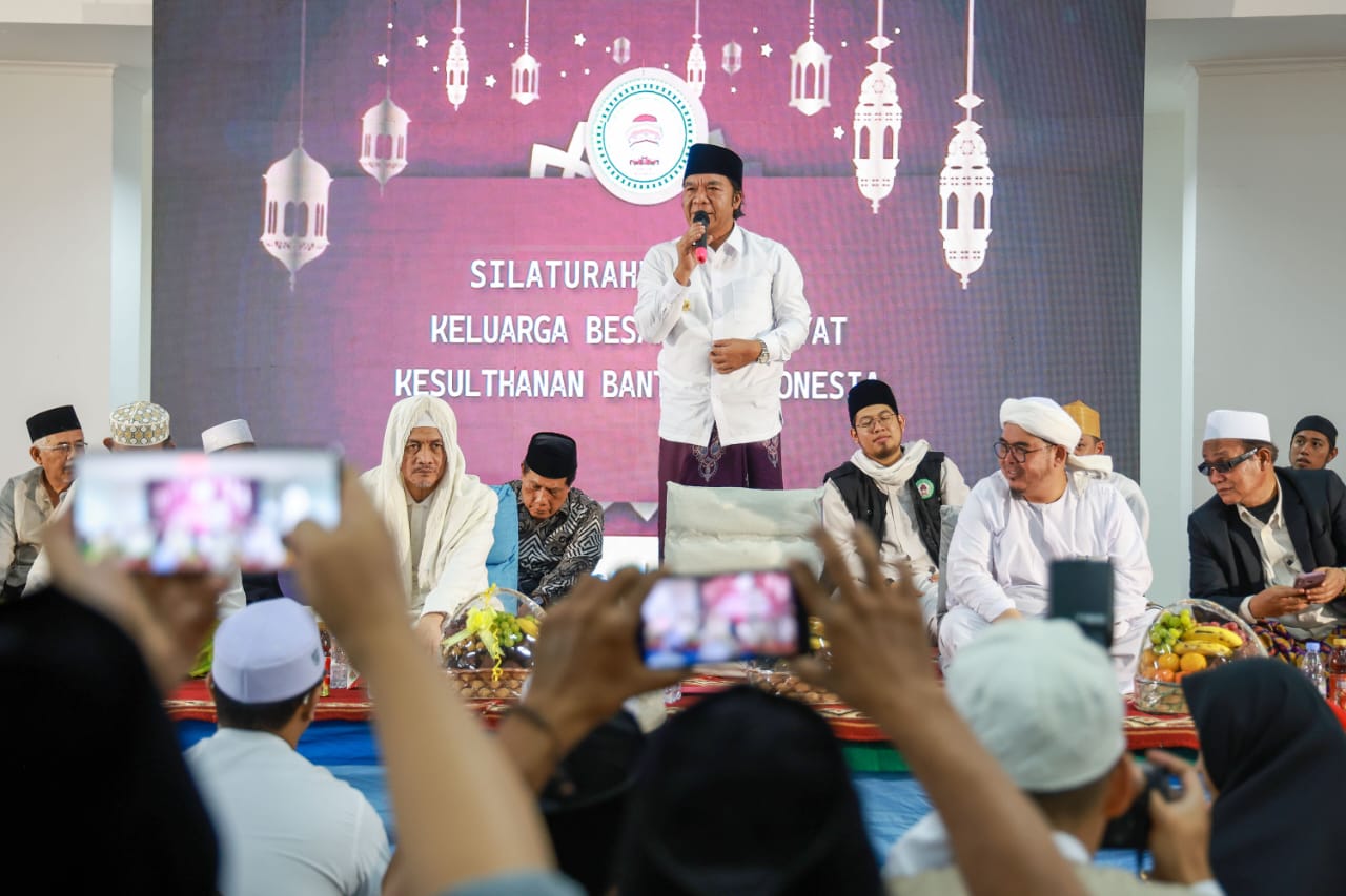 Pj Al Muktabar Hadiri Silaturahmi Akbar Keluarga Besar Dzurriyat Kesultanan Banten