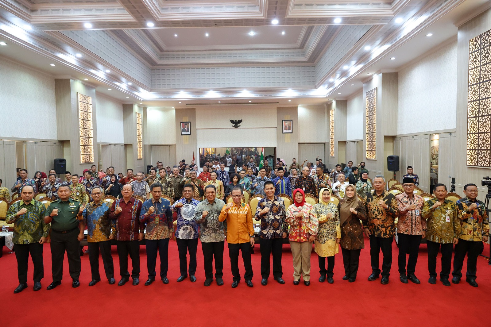 Anugerah Keterbukaan Informasi Publik Provinsi Banten Tahun 2023 di Pendopo Gubernur Banten.