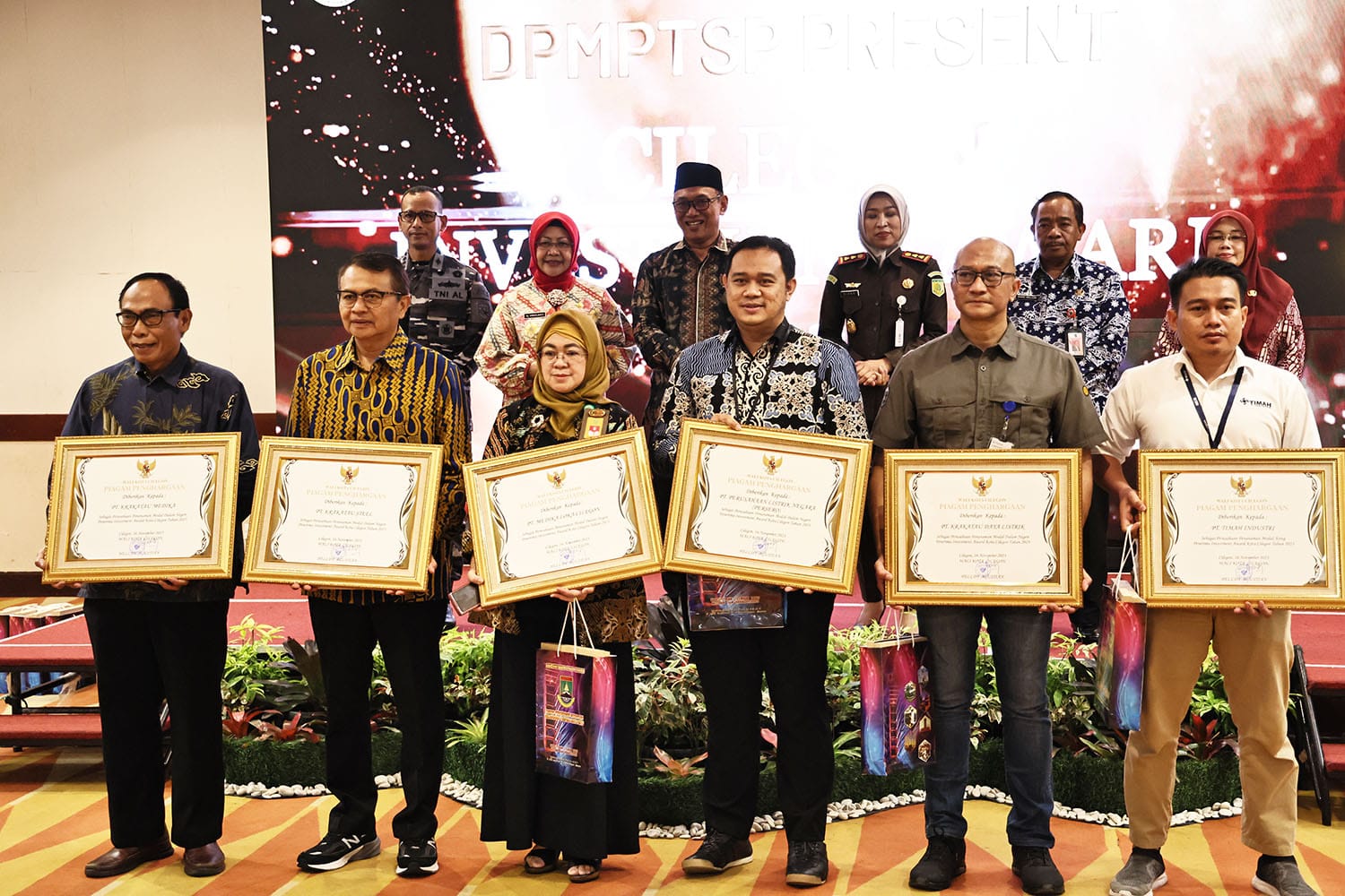 Cilegon Business Forum and Investment Award 2023 di Hotel Royale Krakatau.