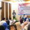 Muhammad Rizal DPR RI saat memaparkan materi sosialisasi pencegahan stunting.