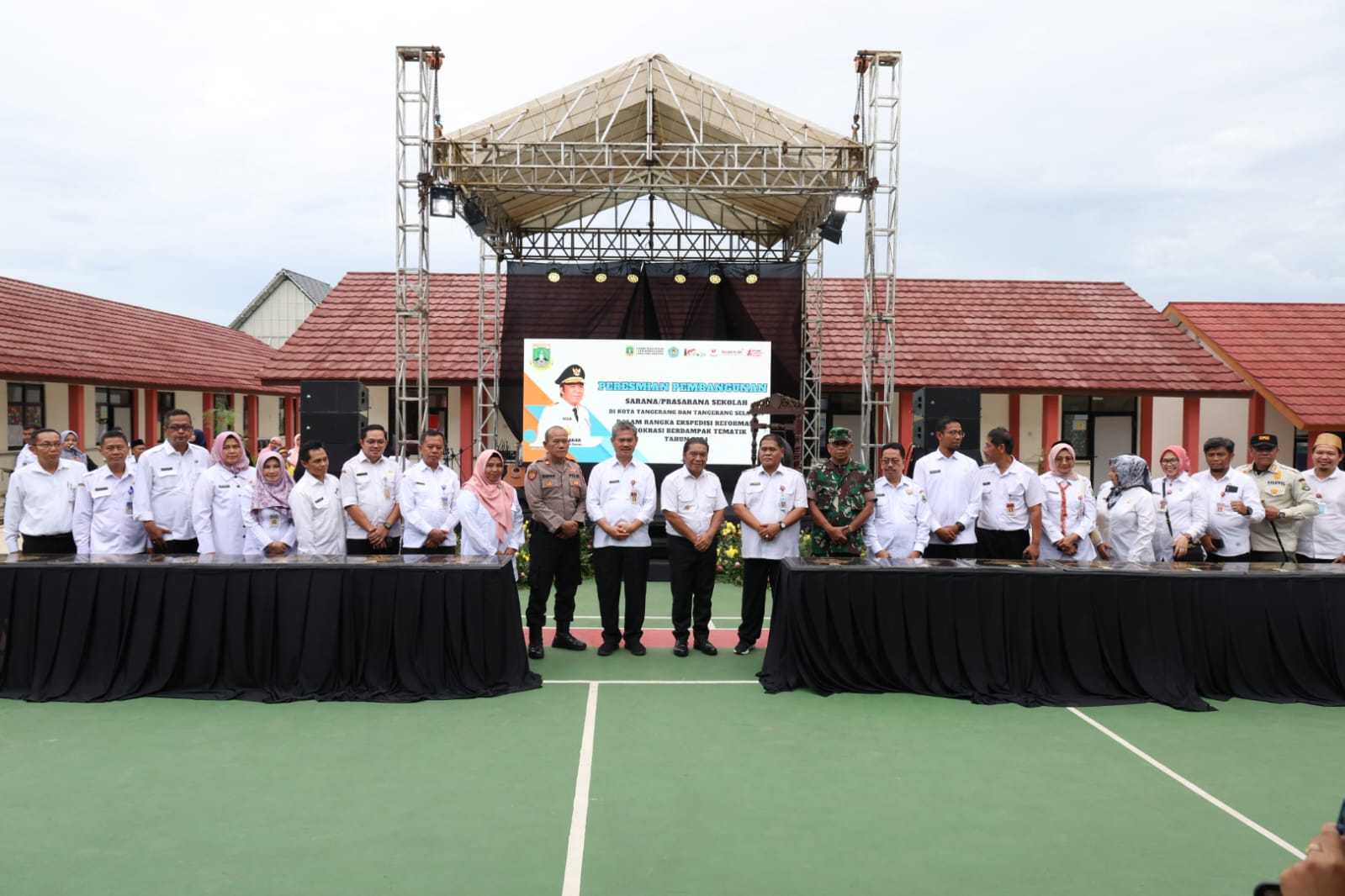 Pj Al Muktabar Resmikan SKh Negeri 1 Kota Tangsel, Ini Rincian Pembangunan Sarpras Sekolah di Banten