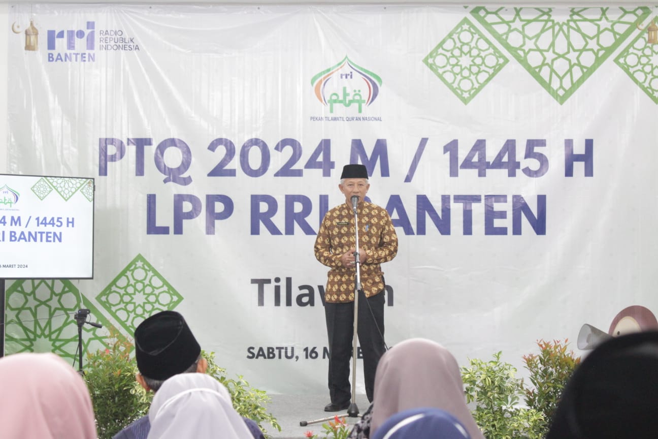 Agus Setiawan Staf Ahli Gubernur Banten Sambut Baik Pekan Tilawatil Qur’an RRI, Jadi Ajang Mencari Bakat Generasi Muda