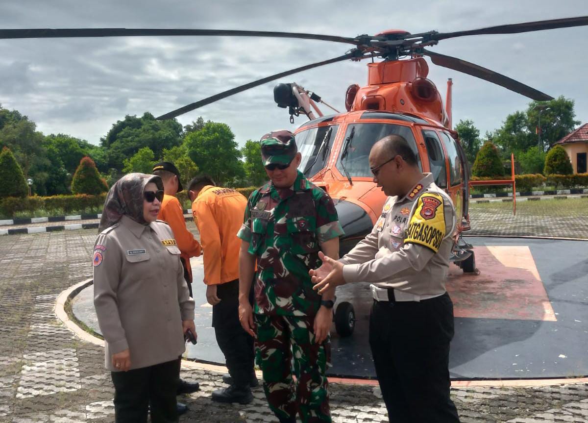 Pj Sekda Virgojanti Pantau Mudik Lebaran Naik Helikopter, Arus Tol Tangerang Merak Banten Lancar