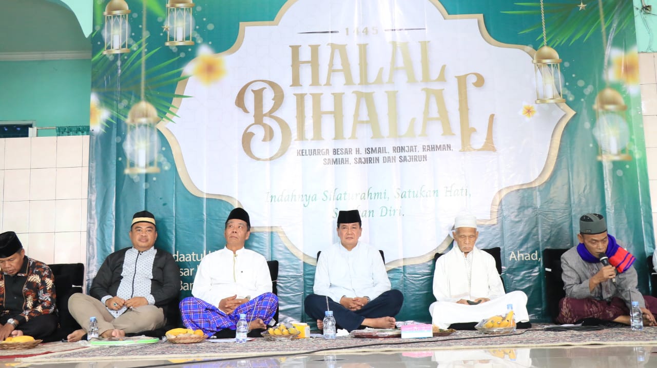 Kegiatan Halal BI Halal di Ponpes Hudaatul Umam.