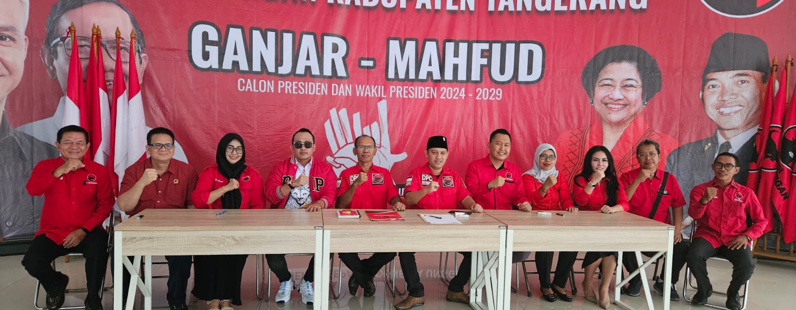 DPC PDI Perjuangan Kabupaten Tangerang Buka Pendaftaran Bacalon Bupati dan Wakil Bupati di Pilkada 2024