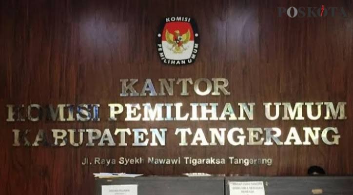 KPU Kabupaten Tangerang Tindaklanjuti Vonis Bawaslu Soal PPK Pasar Kemis Bersalah Tentang Penggelembungan Suara Caleg PAN Okta Kumala Dewi