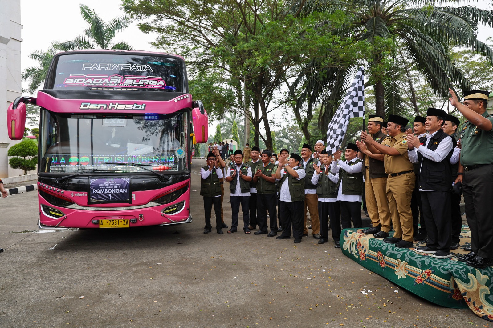 Pelepasan Jamaah Calon Haji Kabupaten Tangerang.