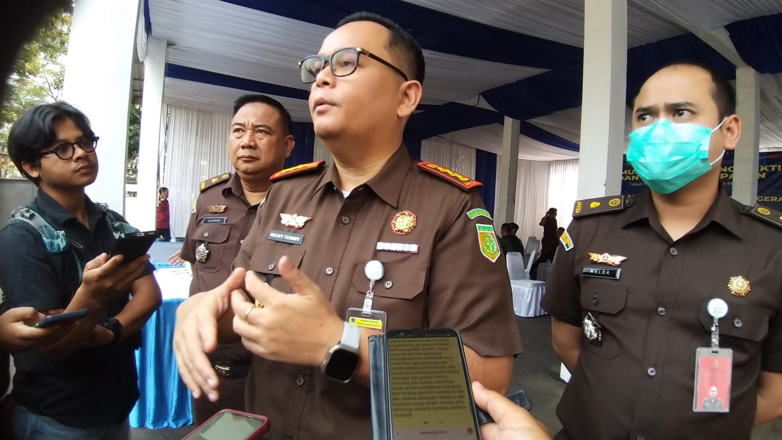 Barang Bukti Upal Narkoba Dimusnahkan, Begini Himbauan Kajari Ricky Tommy Hasiholan ke Masyarakat Tangerang