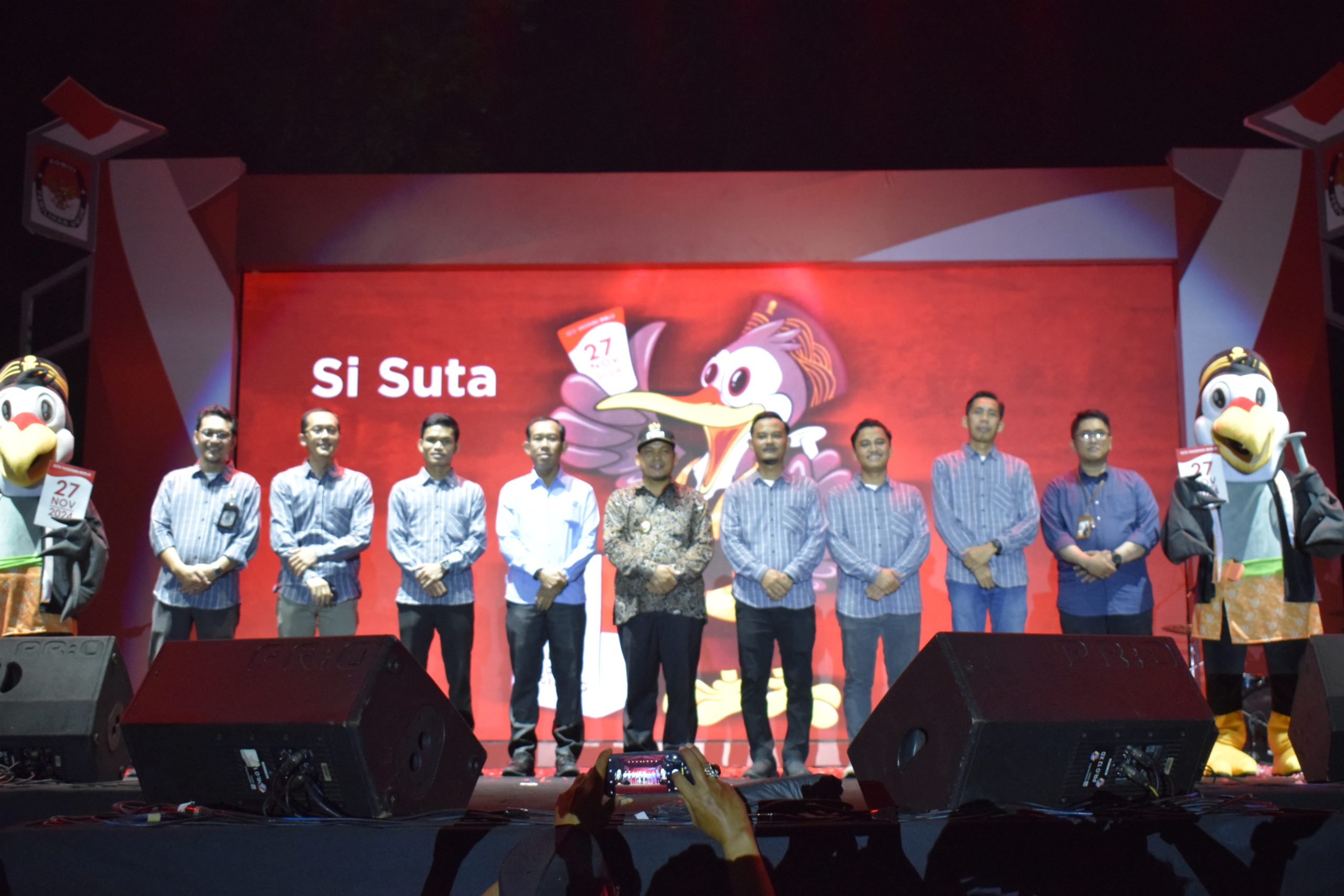 KPU Kota Tangerang Launching Maskot Si Suta, dan Jingle Ayo Memilih di Pilwalkot Tangerang