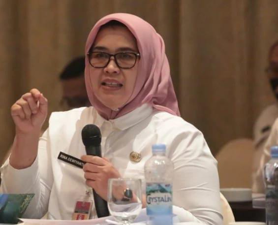 Kepala BPKAD Provinsi Banten Rina Dewiyanti.