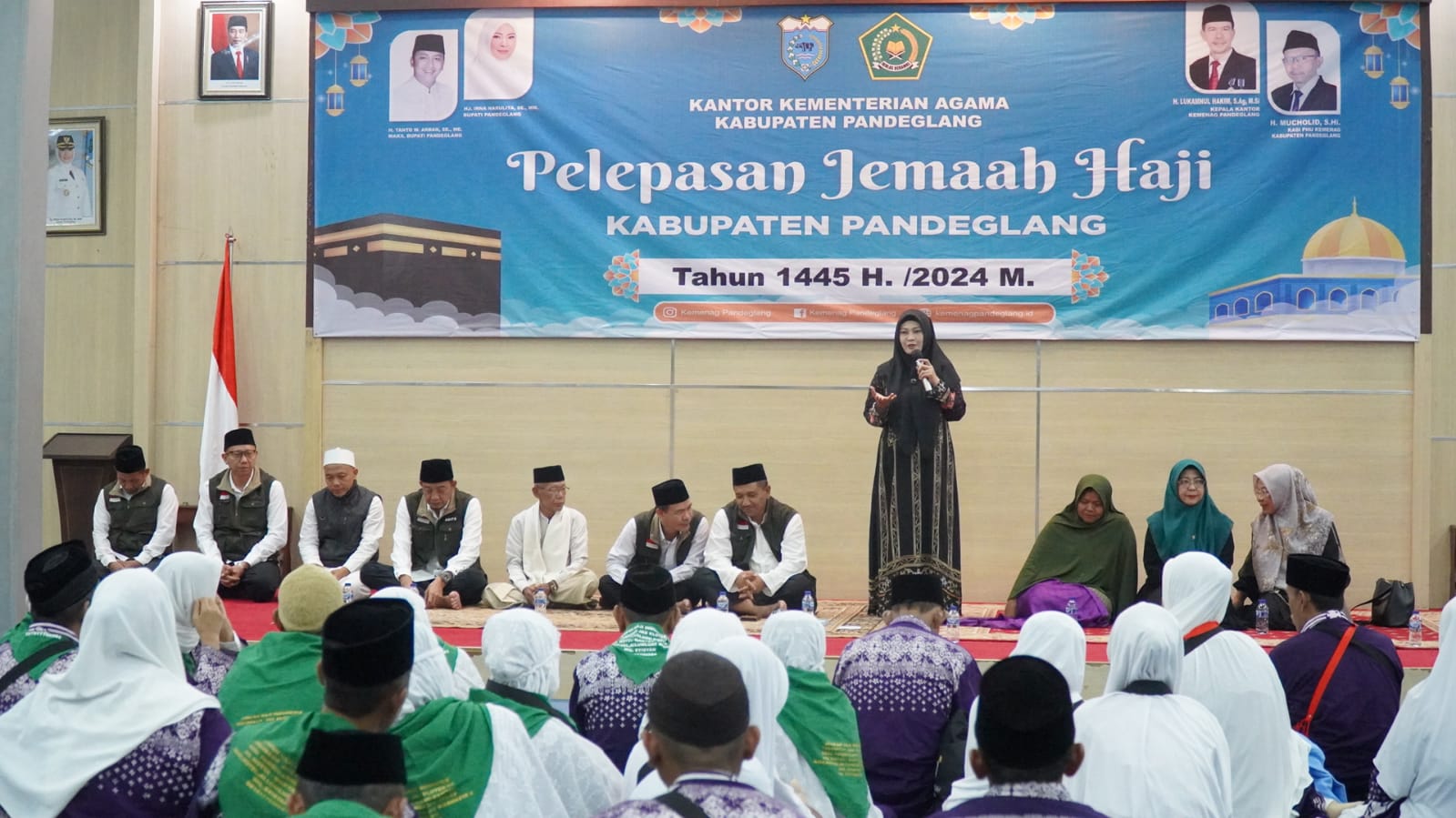 Pelepasan Keloter Terakhir Jemaah Haji Asal Pandeglang.