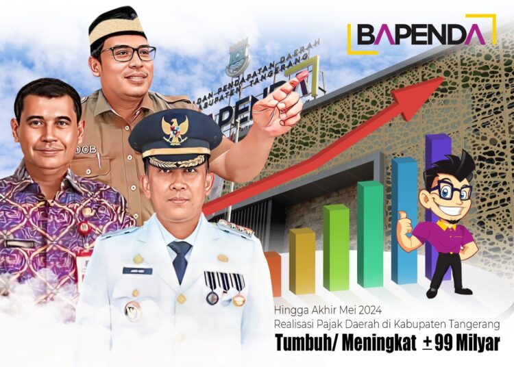 Mantap! Realisasi Pajak di Bapenda Kabupaten Tangerang Meningkat Luar Biasa