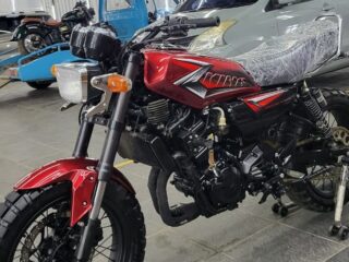 Modifikasi motor RX-King pakai basis Ninja 250 (Dok. Wafarel98)