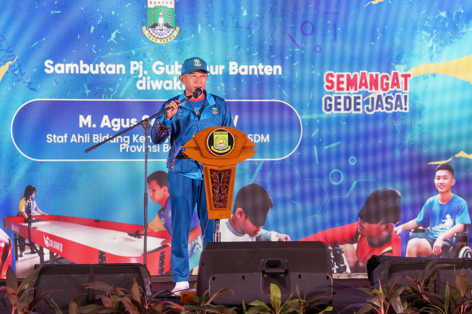 Staf Ahli Gubernur Banten Bidang Kemasyarakatan dan Sumber Daya Manusia, Agus Setiawan.