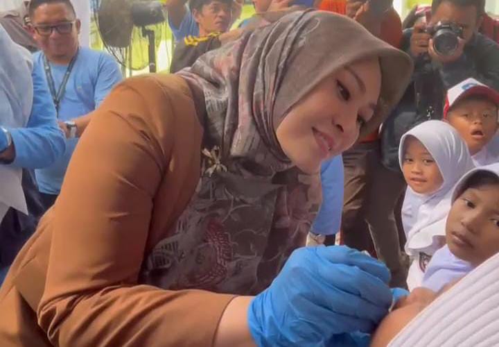 175.310 Anak di Kabupaten Pandeglang Ditargetkan Dapat Imunisasi Polio