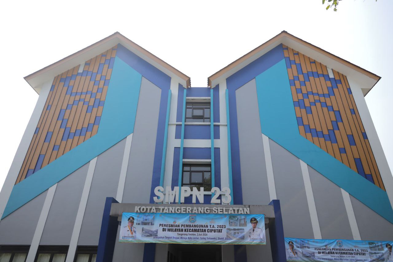 SMP Negeri 23 di Ciputat Tangsel.