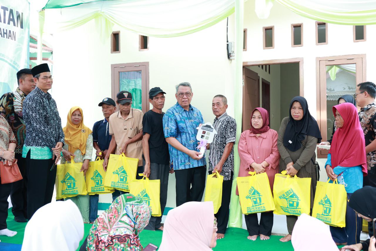 Peresmian Program Bedah Rumah di Tangsel.