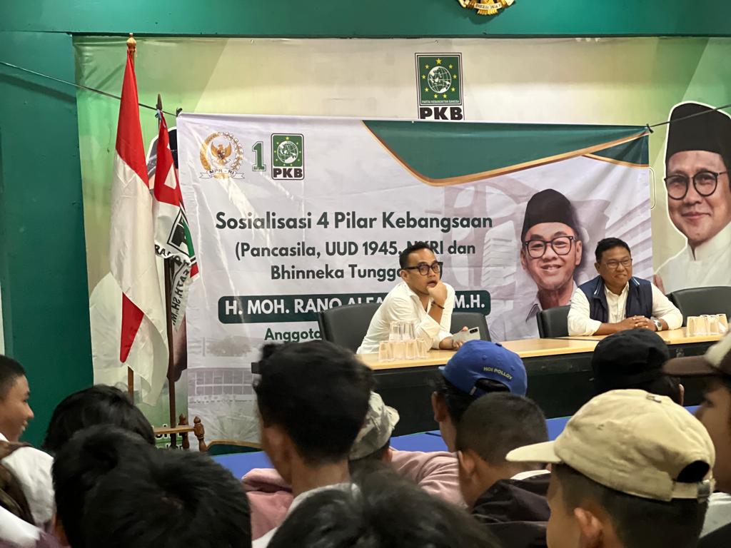 Rano Alfath Sosialisasi Empat Pilar Kebangsaan bersama pelajar Tangsel.