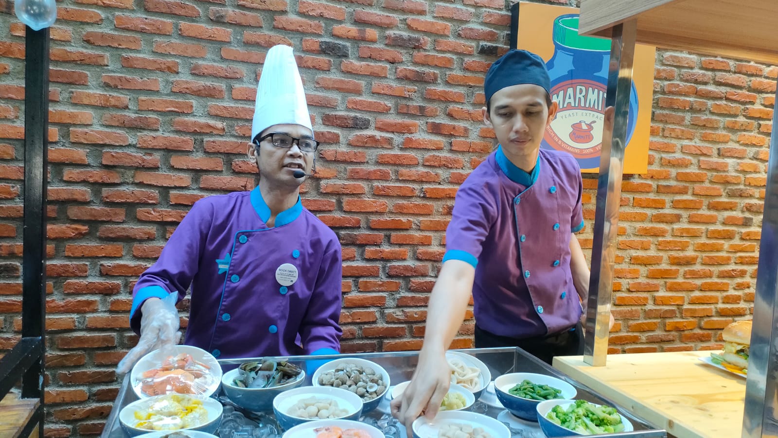 Launching promo Fantastic Famous Food Fame Hotel Gading Serpong, Jumat, 9 Agustus 2024. (Foto : Ist)