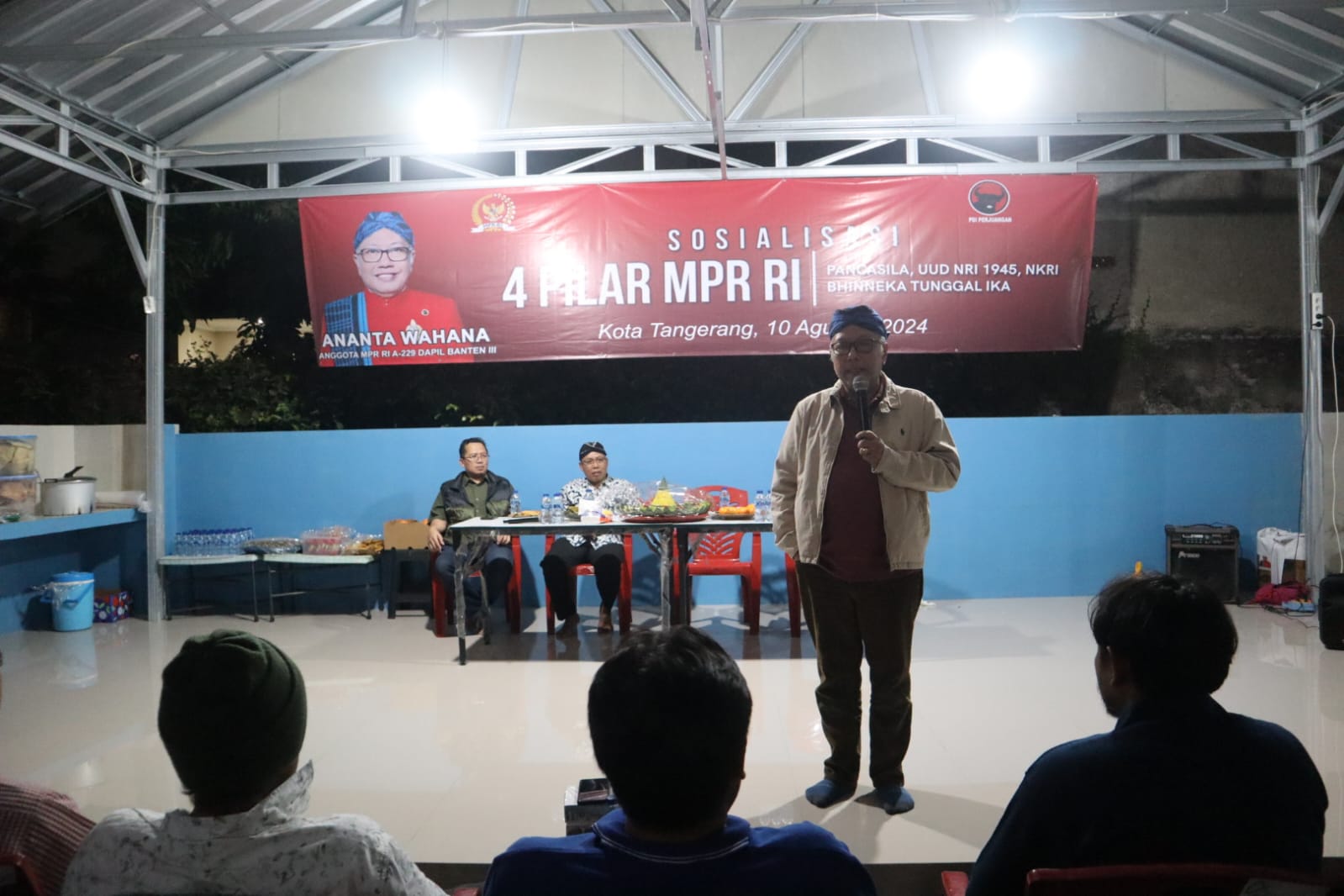 Ananta Wahana sosialisasi empat pilar di perumahan Simprug.